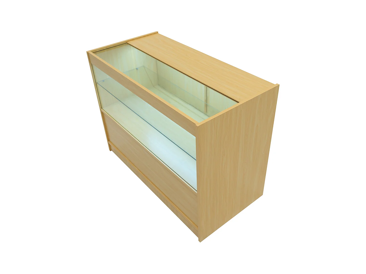 Theia LED Winkel Toonbank Set K1500, C1500, TB60 & LM60 - Esdoorn