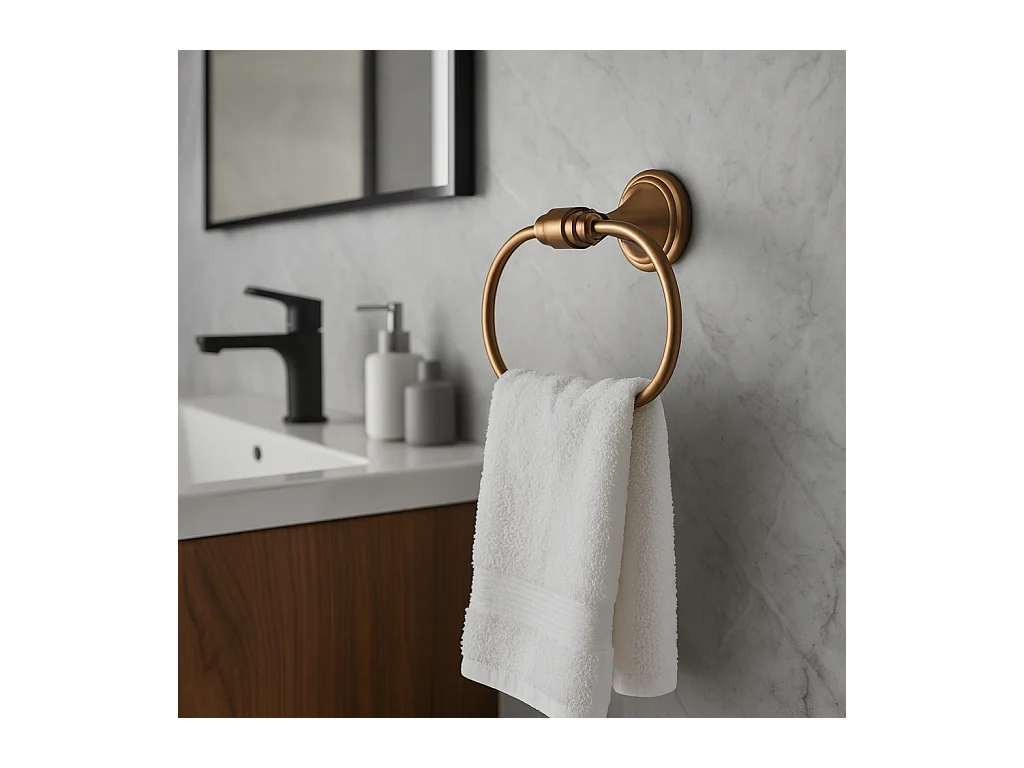 Badezimmeraufhänger Rea 16101 Aristo Brush Copper