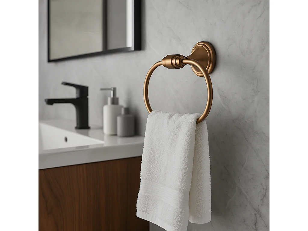 Badezimmeraufhänger Rea 16101 Aristo Brush Copper