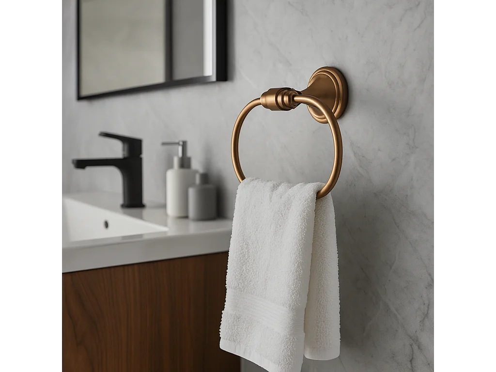 Appendiabiti Da Bagno Rea 16101 Aristo Brush Copper