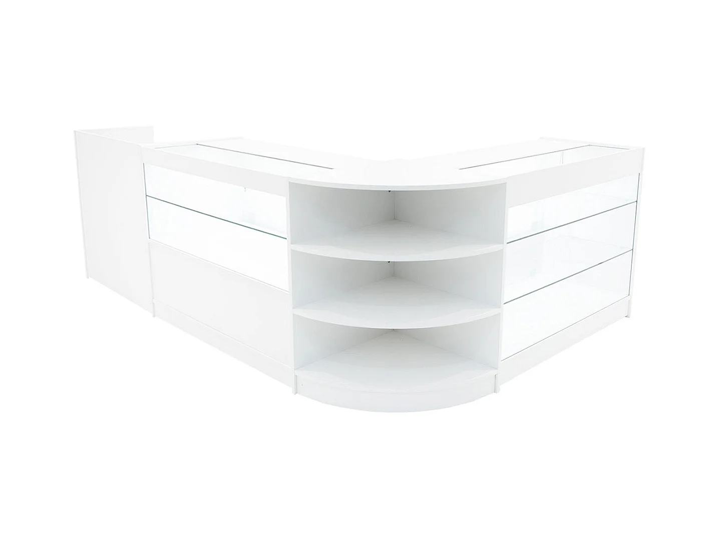 Theia LED Winkel Toonbank Set K1200, C1200, TB60 & LM60 - Wit