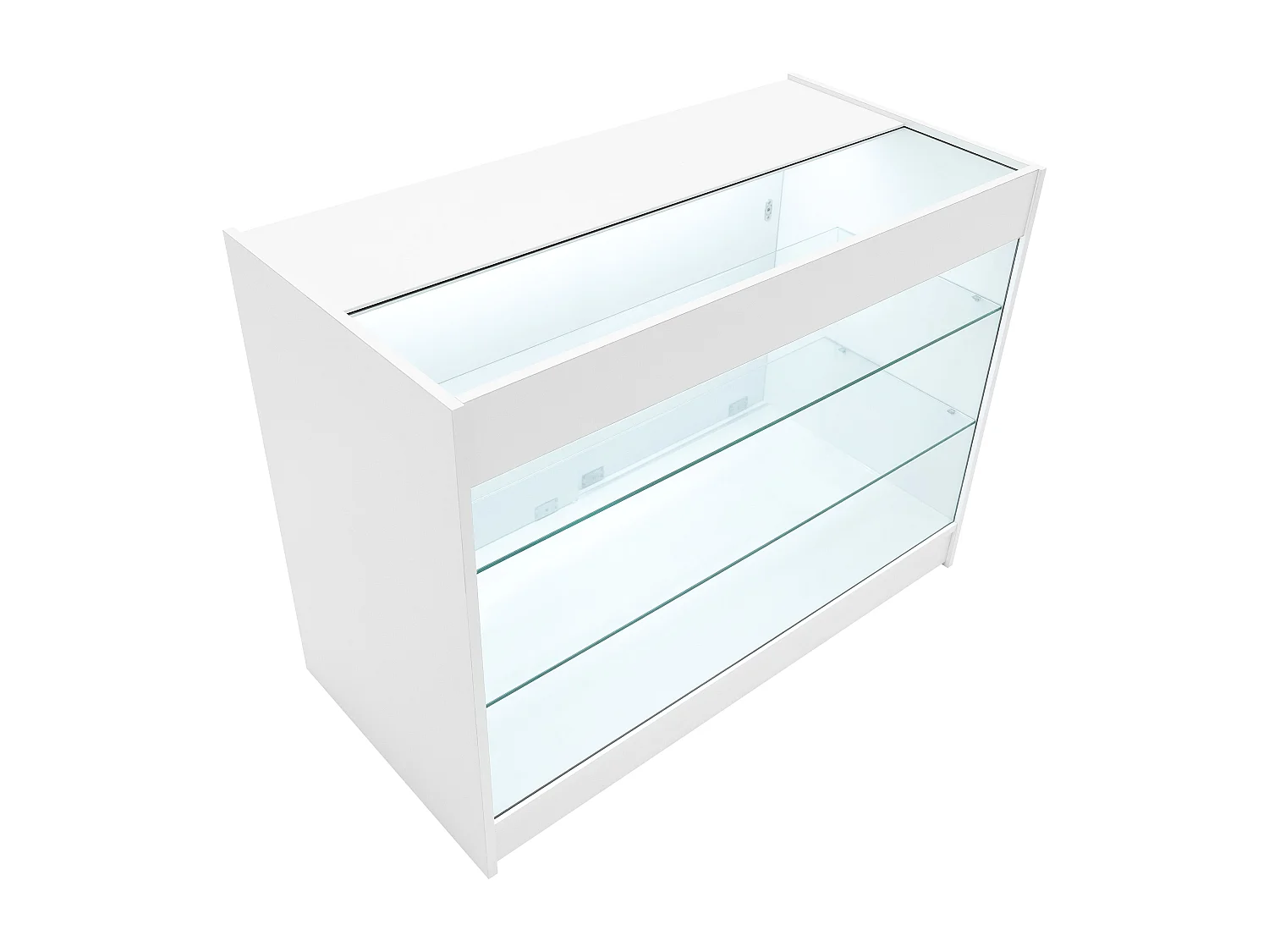 Theia LED Winkel Toonbank Set K1200, C1200, TB60 & LM60 - Wit