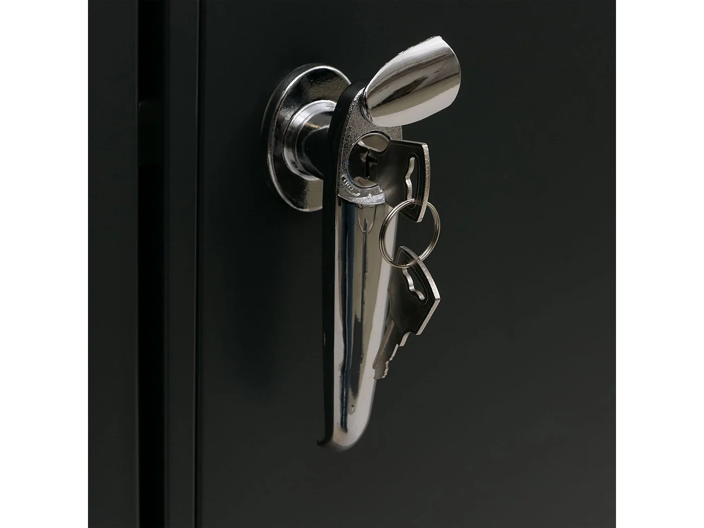 Copribidone singolo MCW-O67, copricassonetto con coperchio, metallo 122x68x84 cm 35 kg ~ antracite effetto legno chiaro