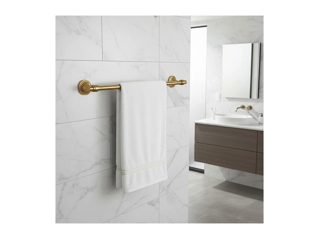 Badezimmeraufhänger Rea 16101 Aristo Brush Gold