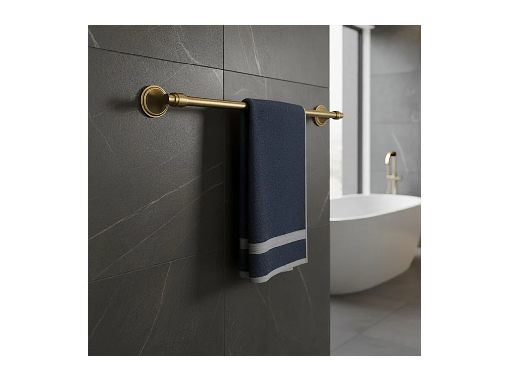 Badezimmeraufhänger Rea 16101 Aristo Brush Gold