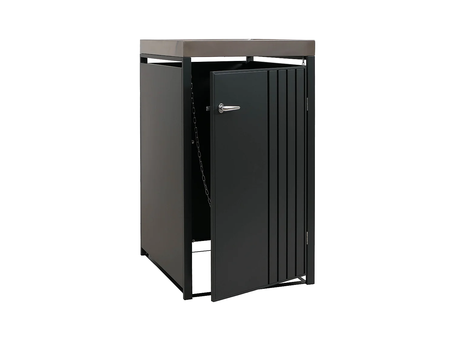 Osłona na pojemnik na śmieci 1 MCW-O67,  antracyt