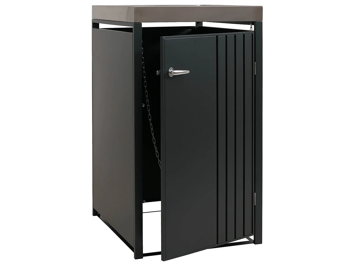 Osłona na pojemnik na śmieci 1 MCW-O67,  antracyt