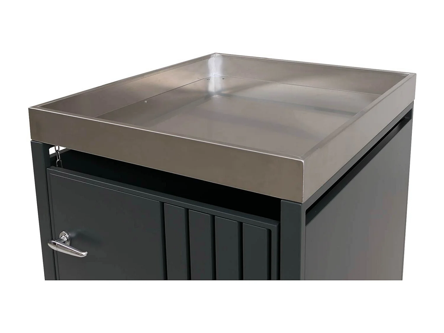 Osłona na pojemnik na śmieci 1 MCW-O67,  antracyt