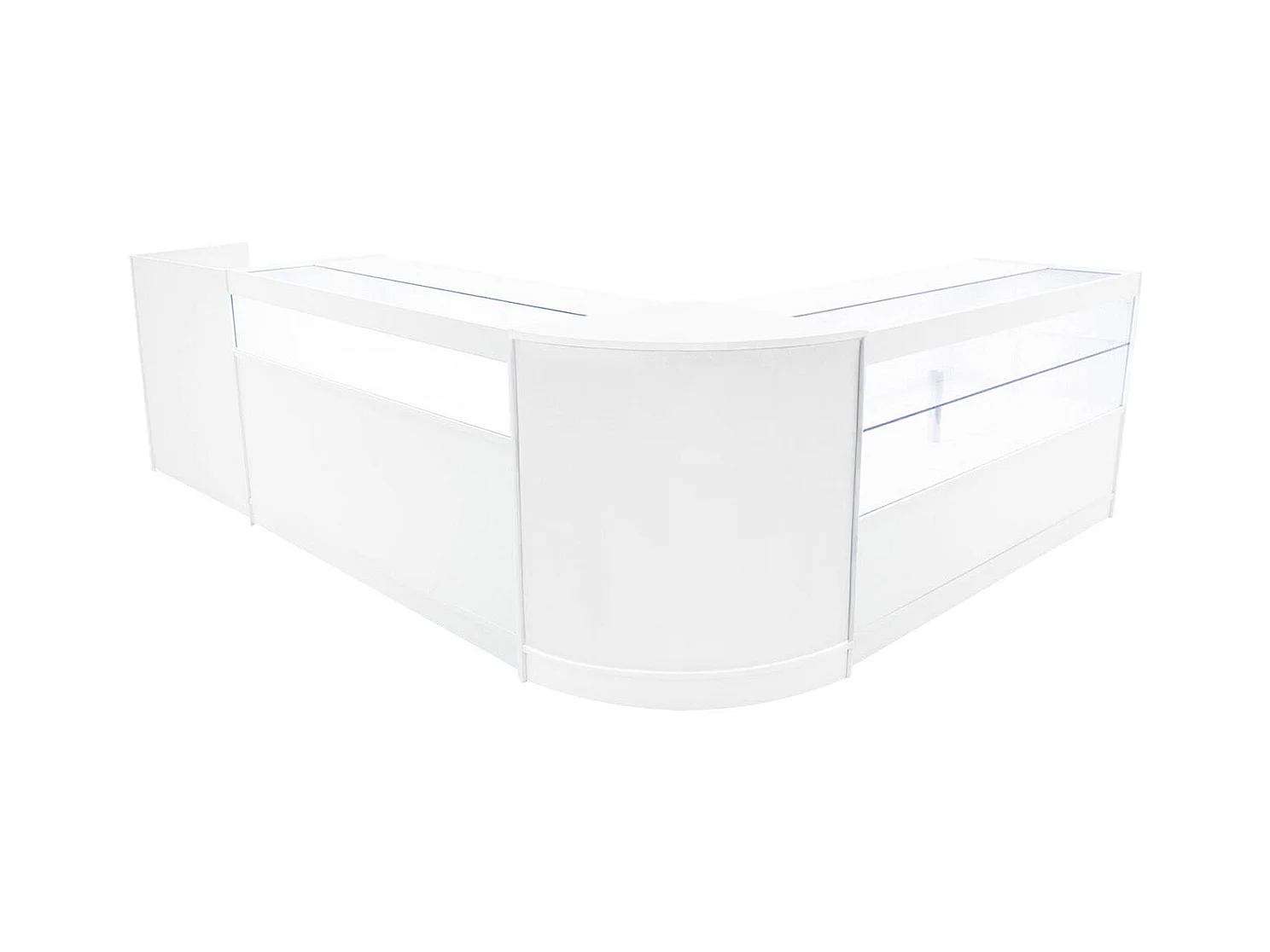 Gravity LED Winkel Toonbank Set B1500, C1500, TB60 & CM60 - Wit