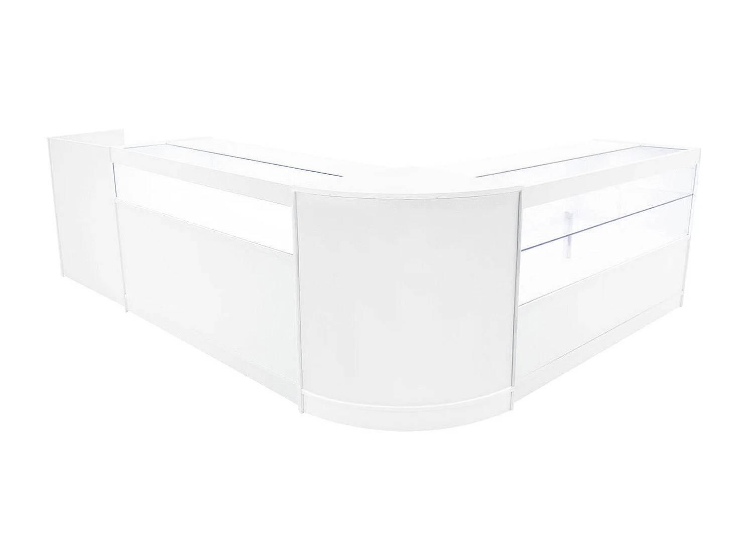 Comptoirs de Vente à LED Ensemble Gravity - Blanc CM60, B1500, C1500, TB60