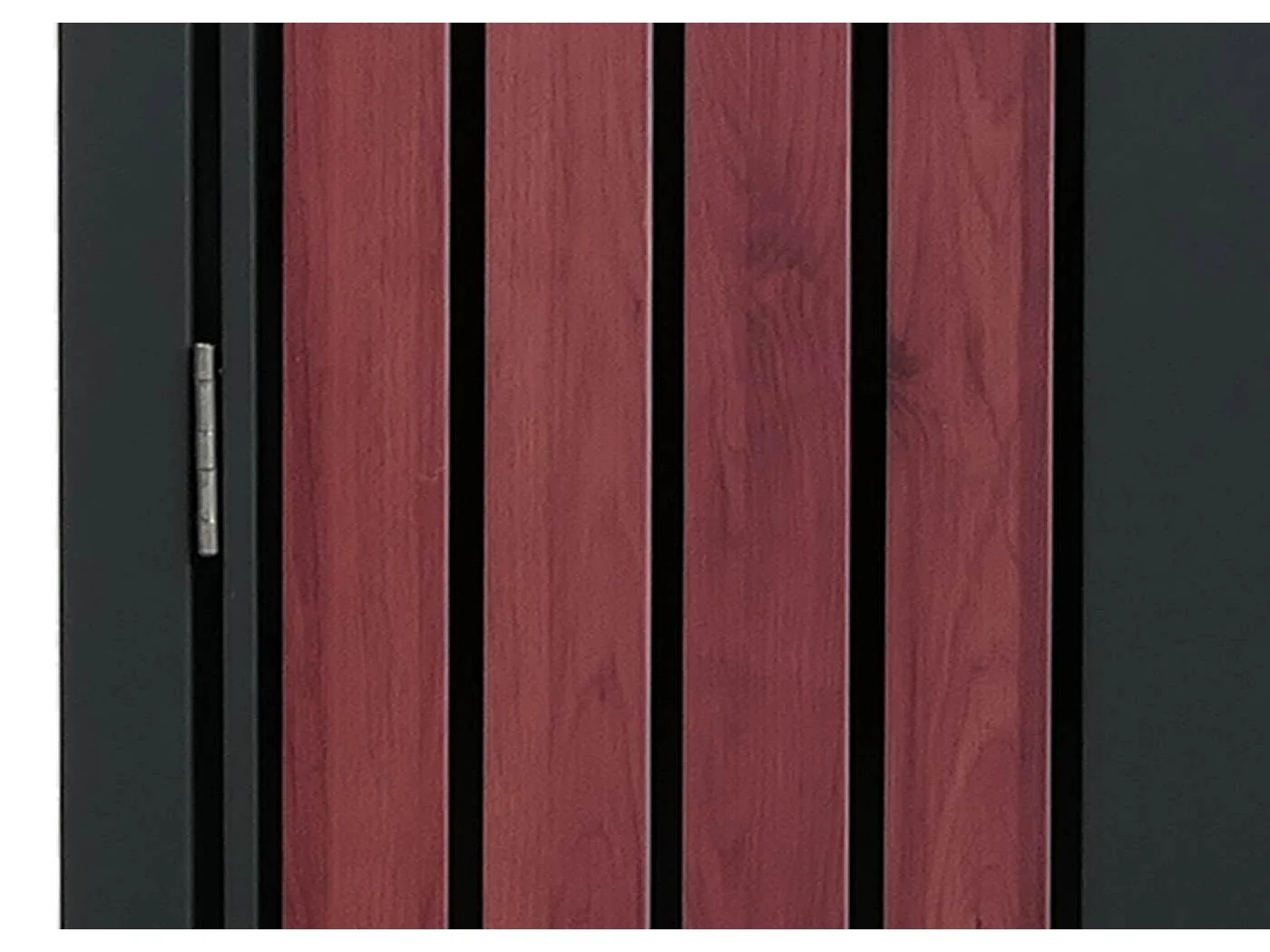 Osłona na pojemnik na śmieci MCW-O67,  antracytowy wygląd drewna ciemny