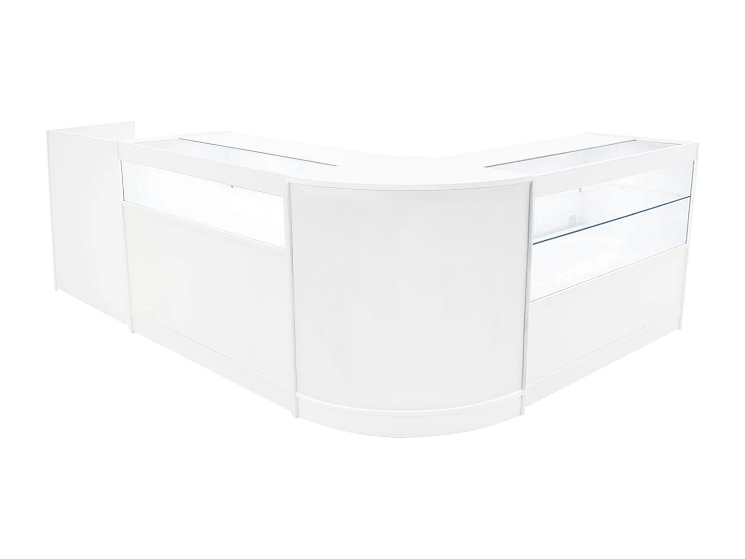 Gravity LED Winkel Toonbank Set B1200, C1200, TB60 & CM60 - Wit