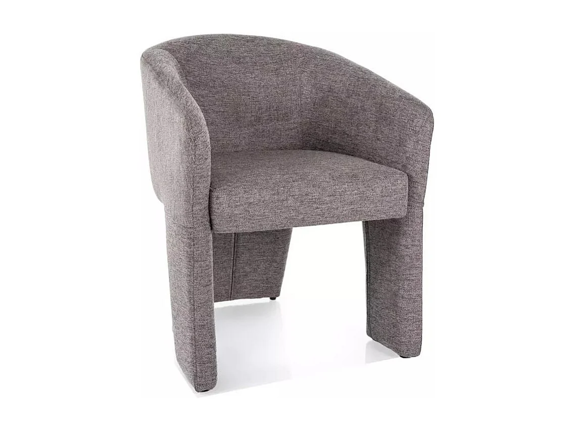 Sessel Nelly/Stoffbezug/Grau