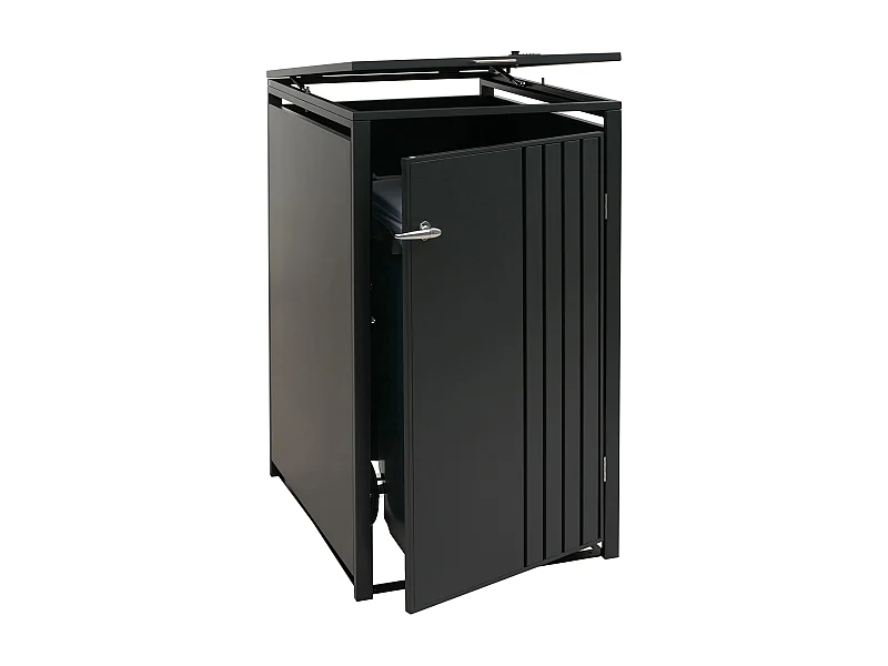 1-persoons afvalcontainerbehuizing MCW-O67,  antraciet