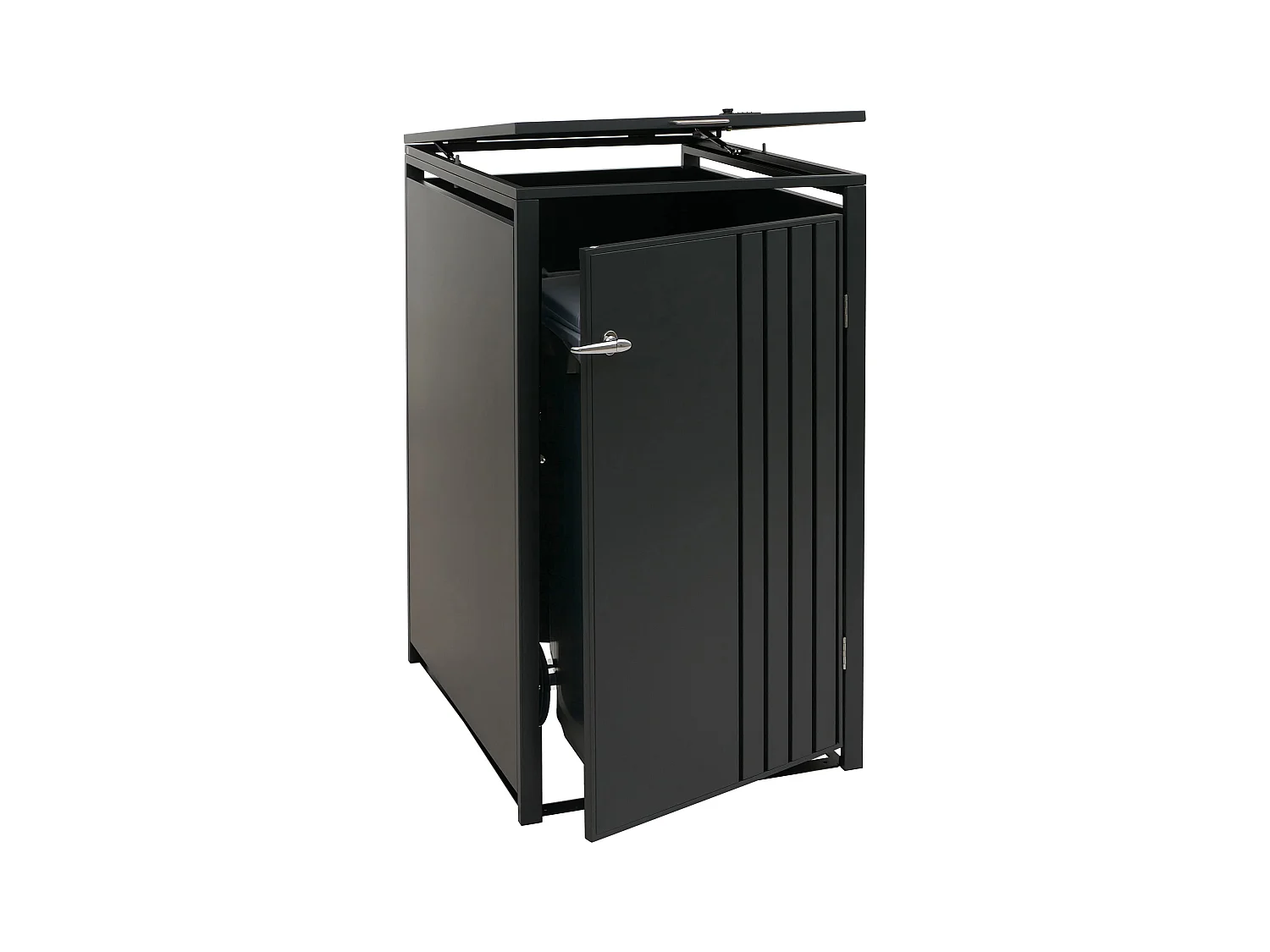 Osłona na pojemnik na śmieci 1 MCW-O67,  antracytowy