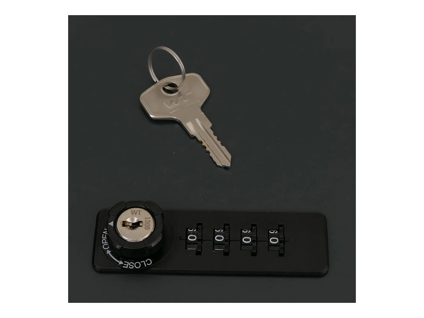 Osłona na pojemnik na śmieci 1 MCW-O67,  antracytowy