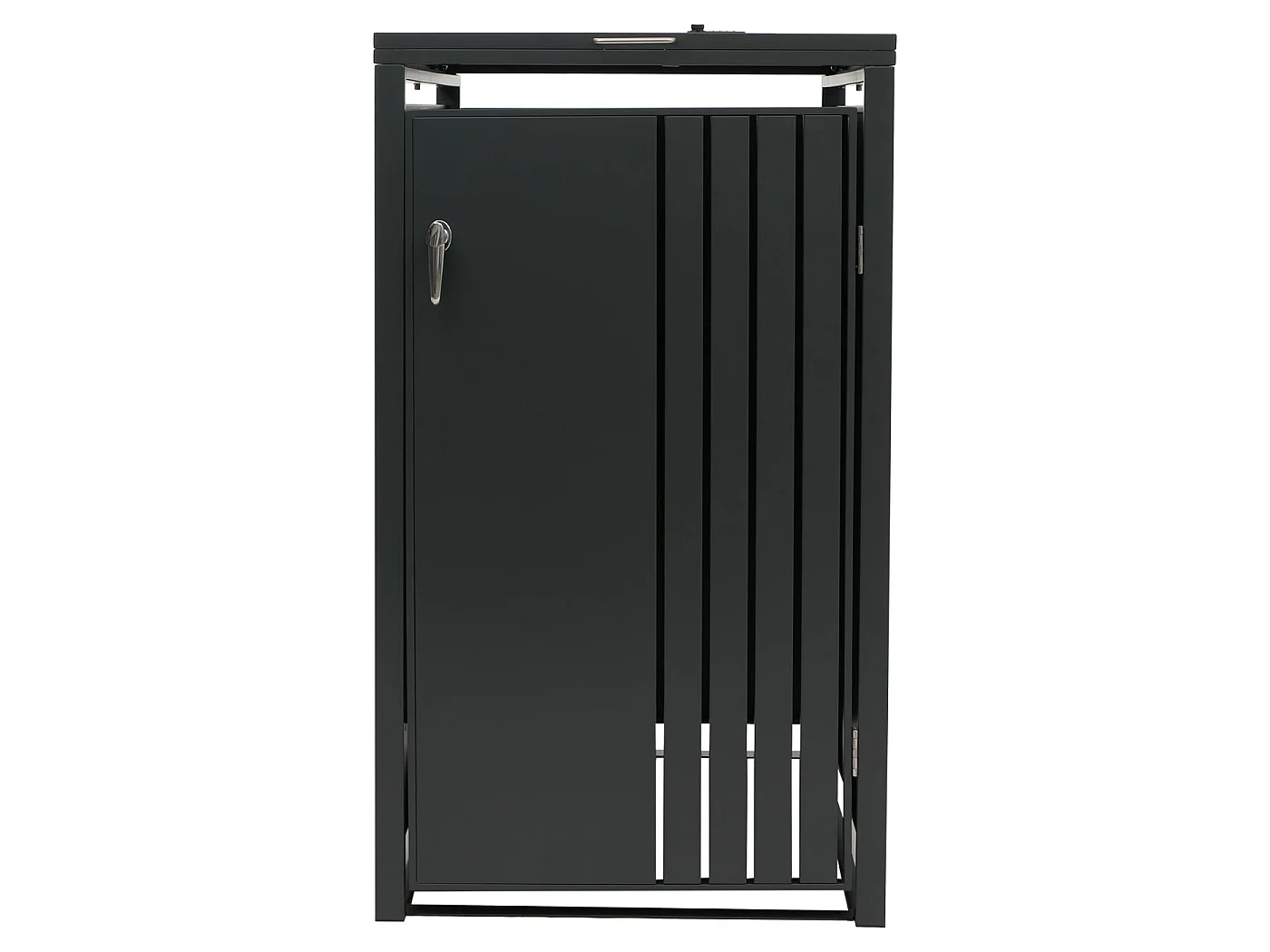 1-persoons afvalcontainerbehuizing MCW-O67,  antraciet