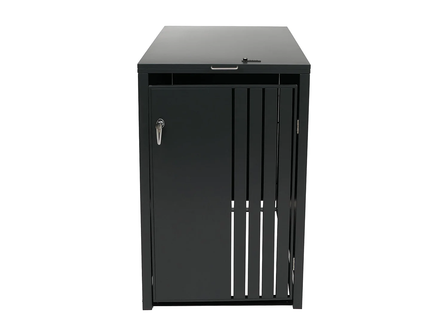 1-persoons afvalcontainerbehuizing MCW-O67,  antraciet