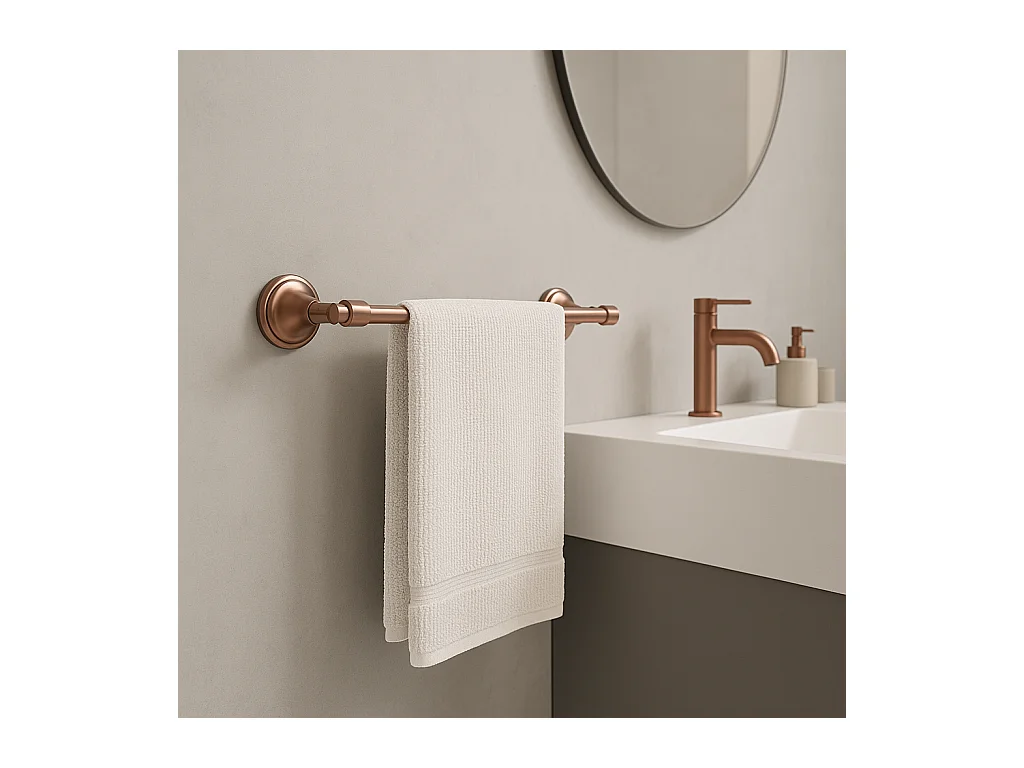 Badezimmeraufhänger Rea 16101 Aristo Brush Copper