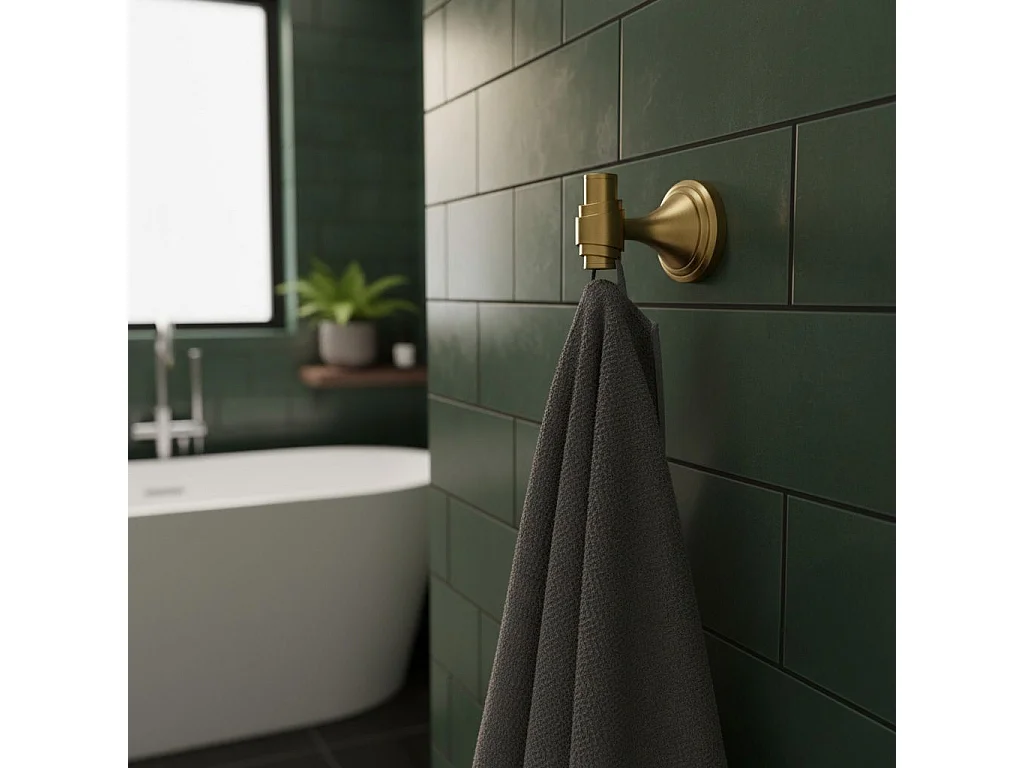 Badezimmeraufhänger Rea 16101 Aristo Brush Gold