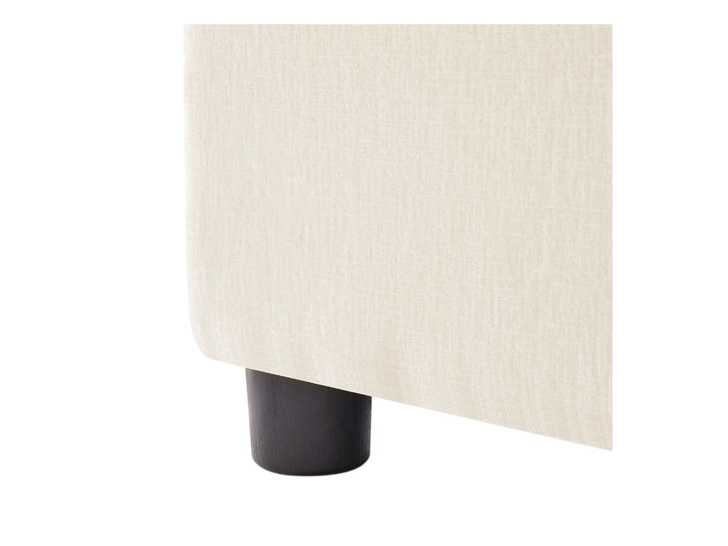 Canapé 3 places, canapé d'angle avec repose-pieds et accoudoirs réglables - chenille beige