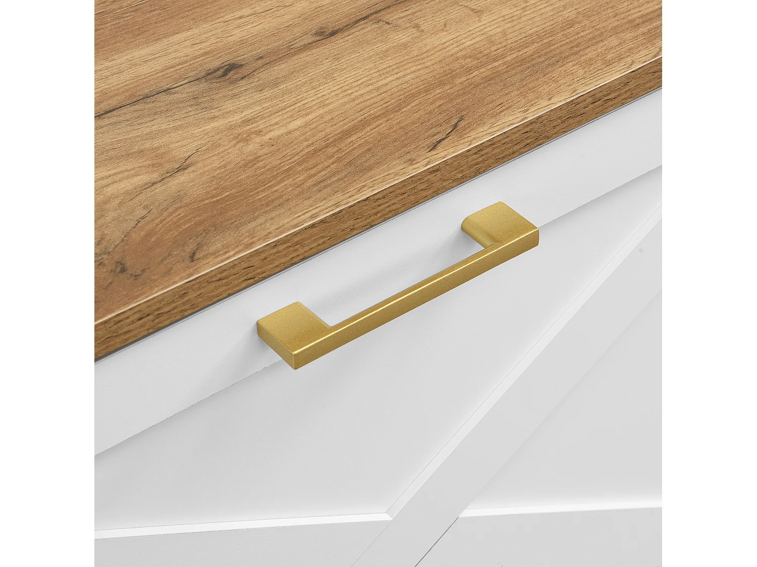 Appendiabiti bianco con scarpiera, ripiani e ganci - per ingressi e soggiorni