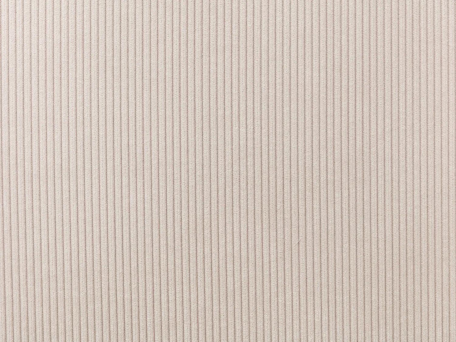 Stuhl mit Armlehnen 2er-Set - Cord & Kautschukholz natur - Beige - LIVELIA von Pascal MORABITO