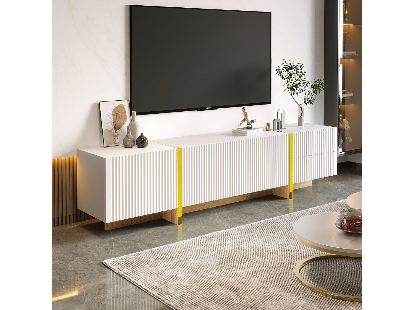 Contenitore Con 18 Cassetti Trasparenti – Mini Comò Bianco Da Scrivania O Parete, Organizer Per Ufficio E Cosmetici - 4