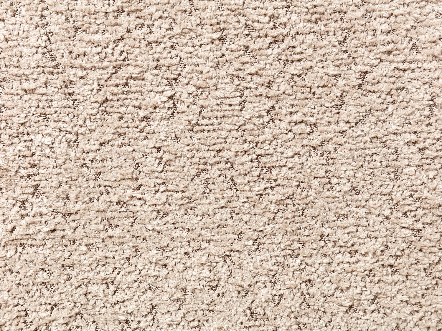 Sett med 6 stoler i boucle-stoff og gummitre - Taupe - TORIEL