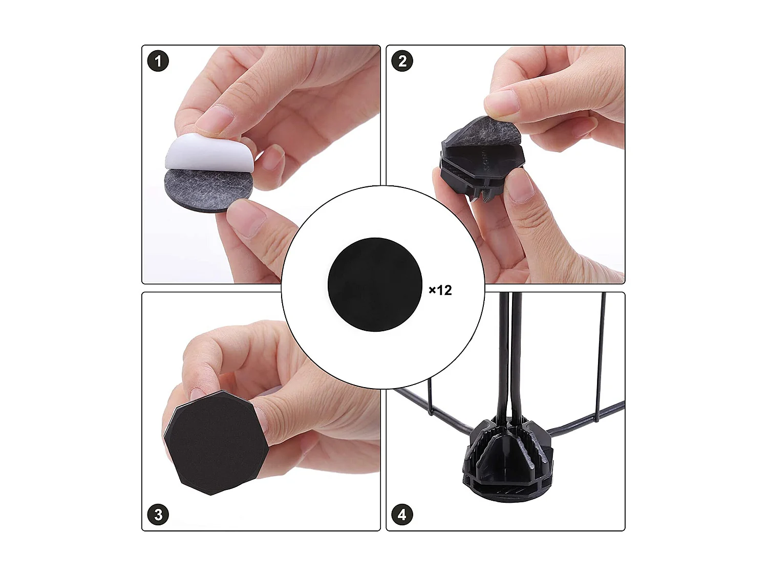 Parc pliable Valora pour animaux de compagnie, noir – Enclos pour petits animaux