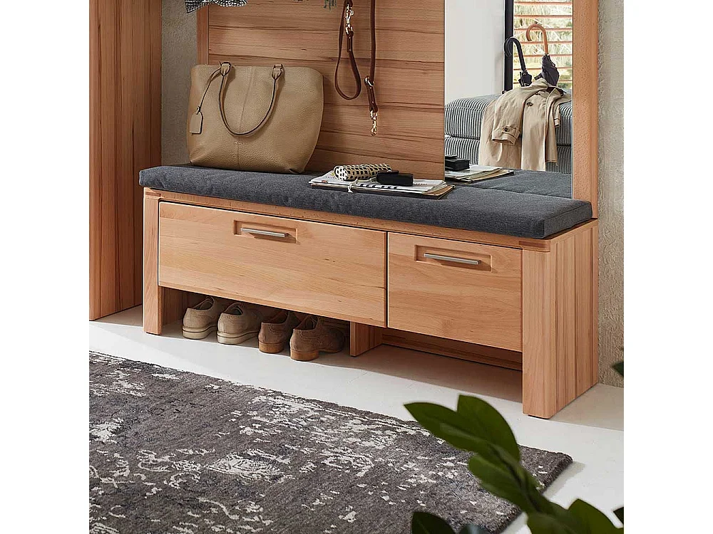 Schuhbank mit Sitzfläche Stauraum