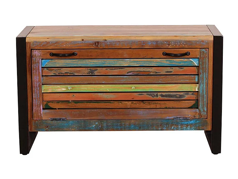 Flursitzbank in Bunt Schuhklappe