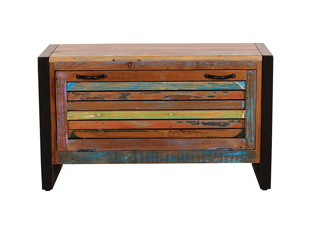 Flursitzbank in Bunt Schuhklappe