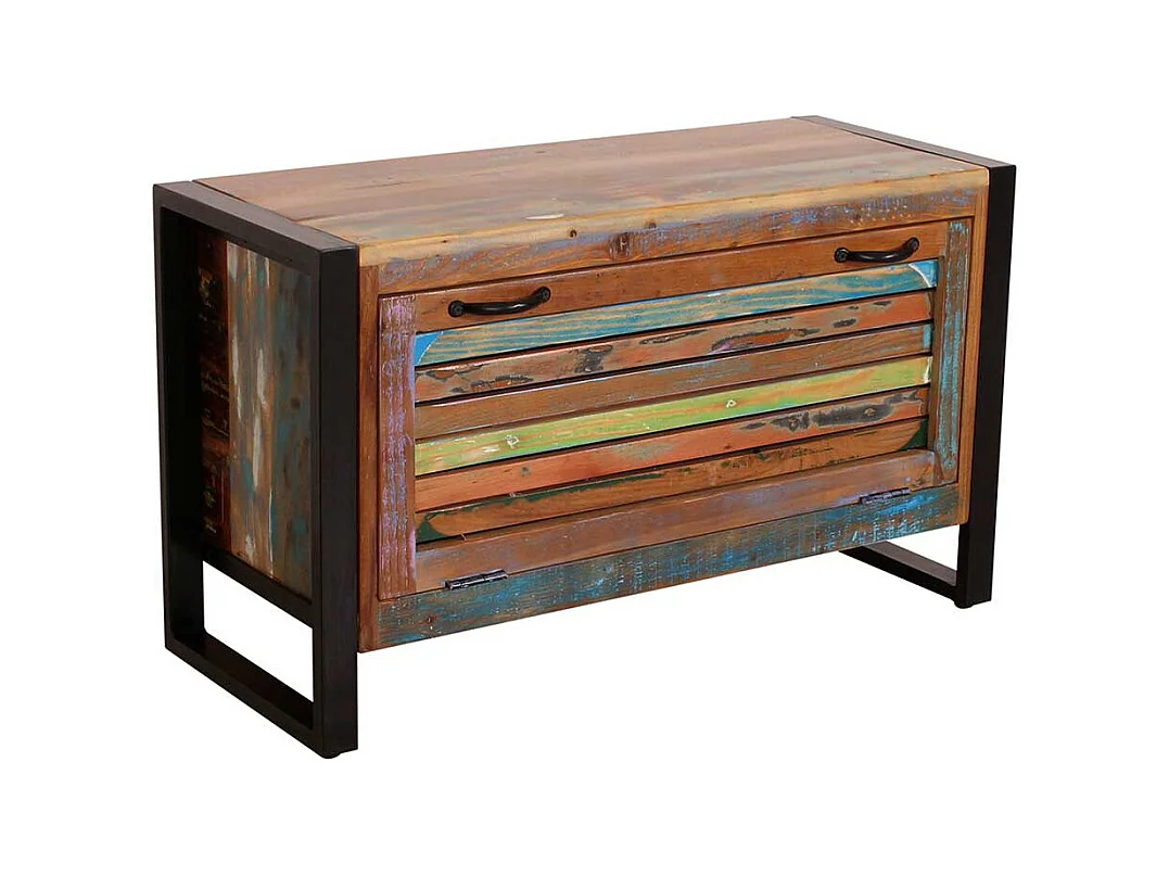 Flursitzbank in Bunt Schuhklappe