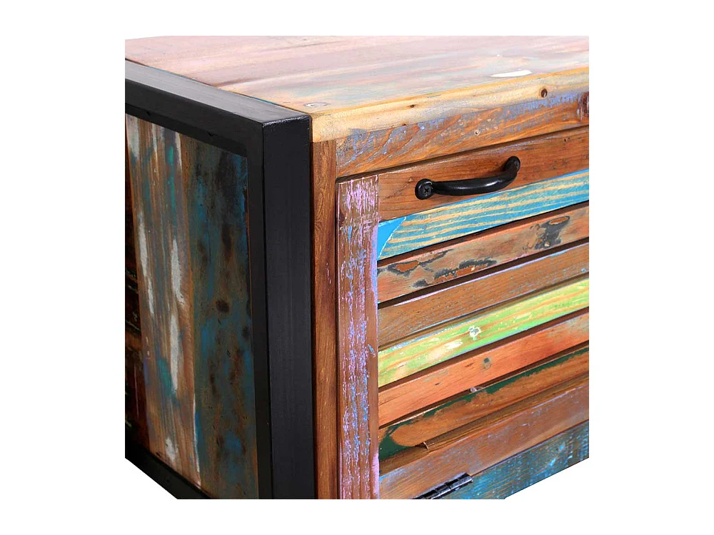 Flursitzbank in Bunt Schuhklappe