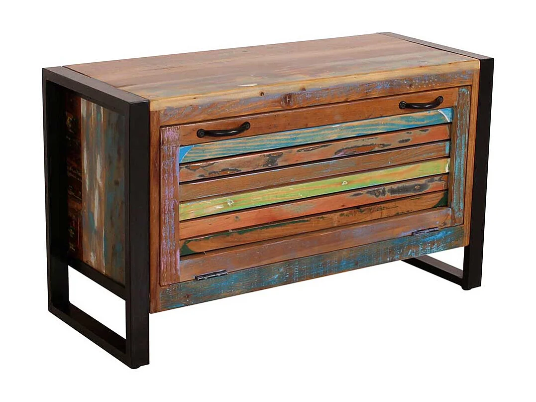 Flursitzbank in Bunt Schuhklappe