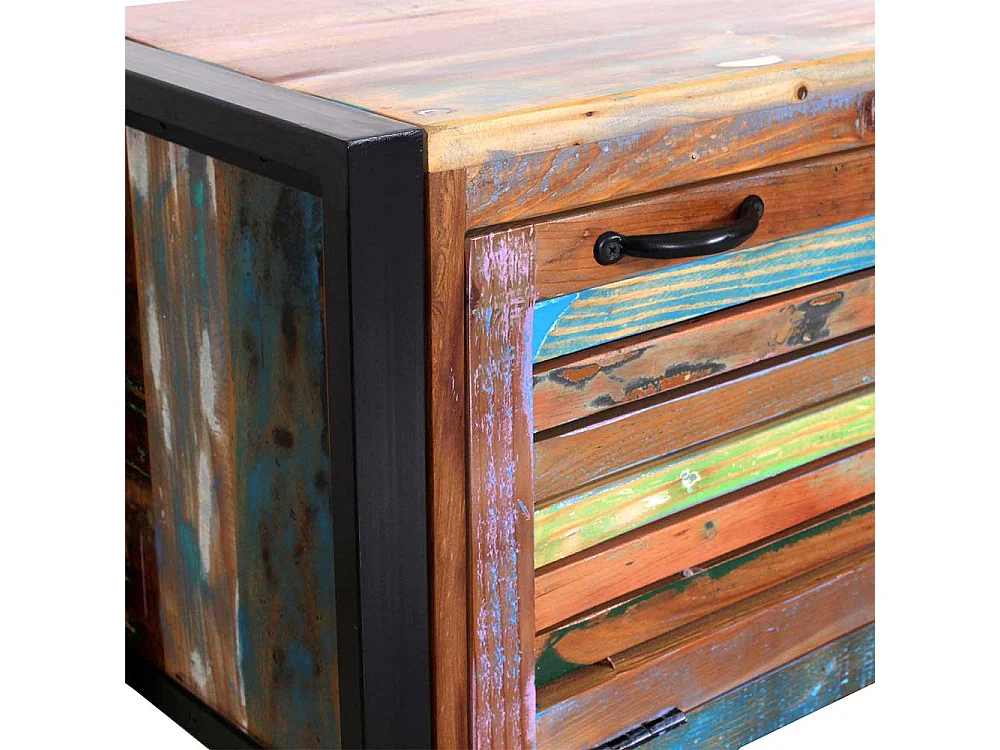 Flursitzbank in Bunt Schuhklappe