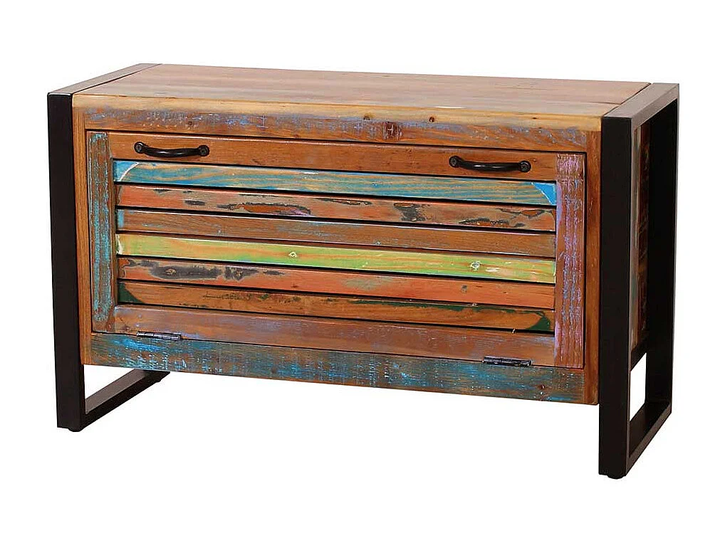 Flursitzbank in Bunt Schuhklappe