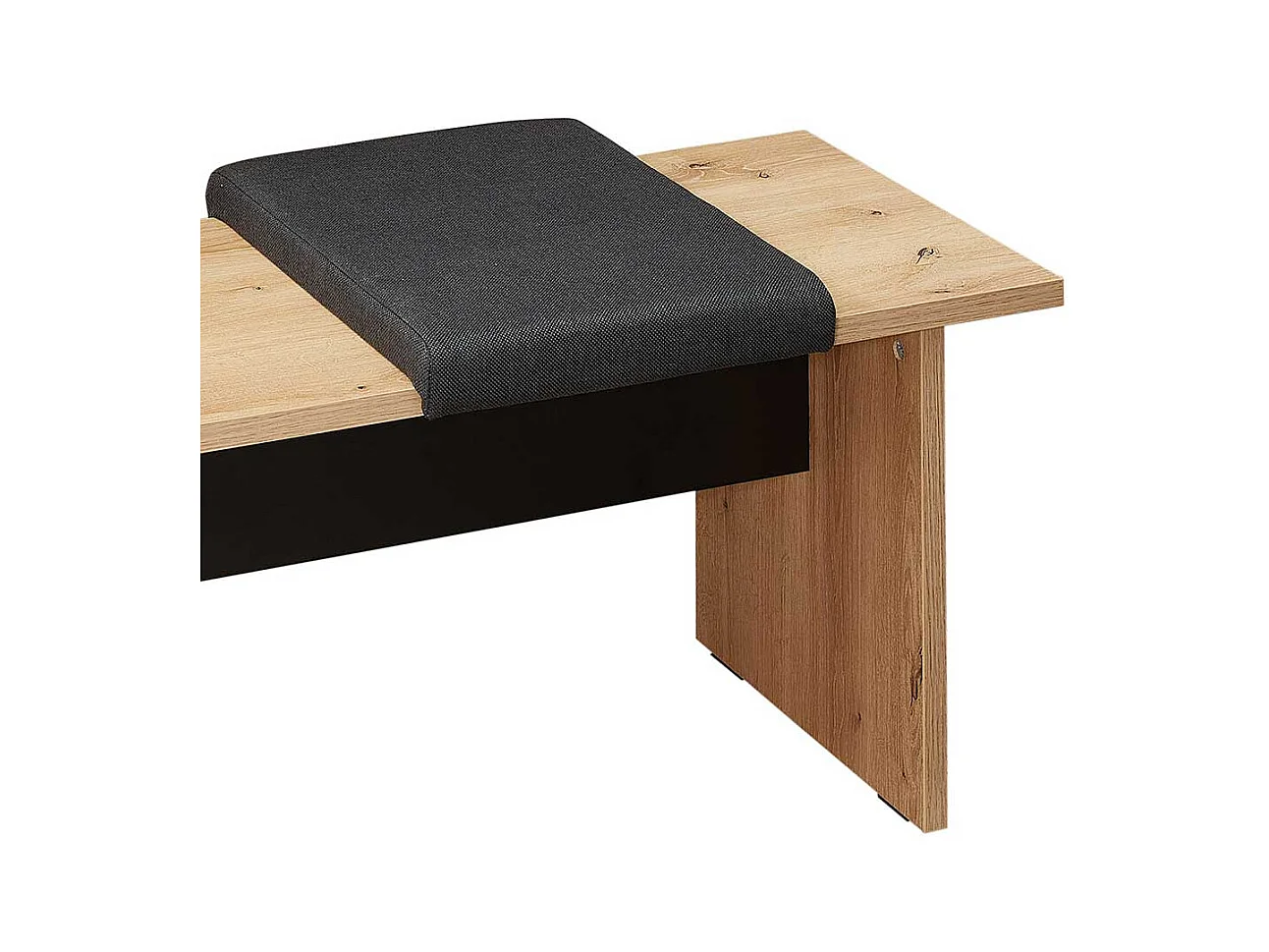 Esszimmersitzbank mit zwei Sitzplätzen zwei Polsterauflagen