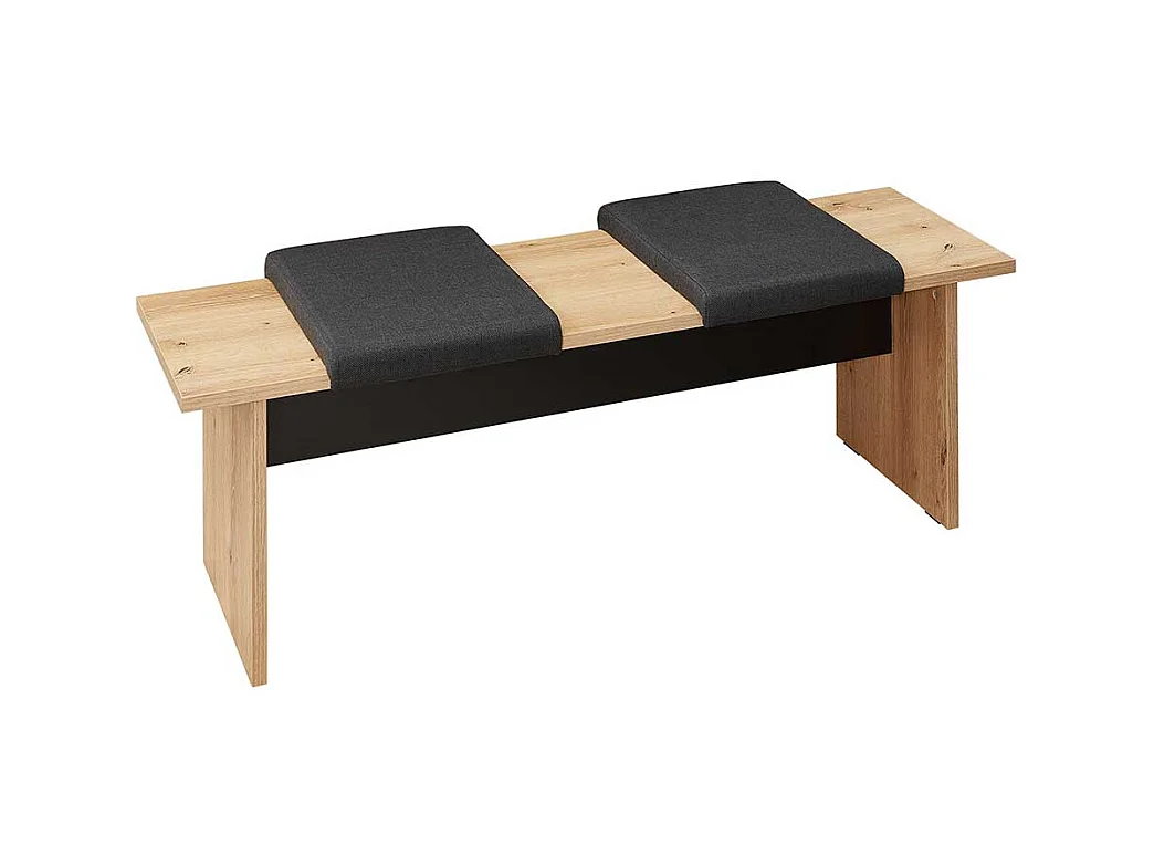 Esszimmersitzbank mit zwei Sitzplätzen zwei Polsterauflagen