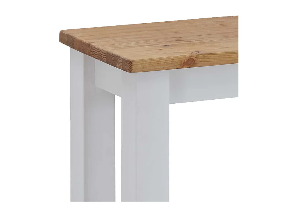 Esstischbank Kiefer zweifarbig aus Massivholz Landhausstil