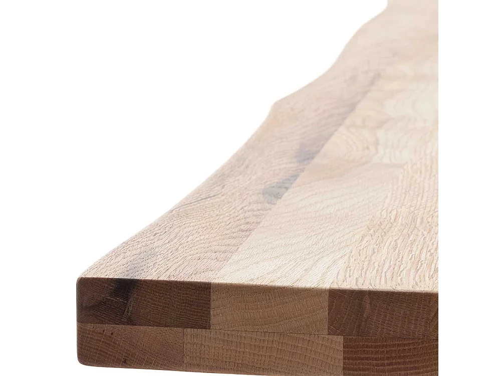 Sitzbank Essbank aus Massivholz & Metall im Industry und Loft Stil