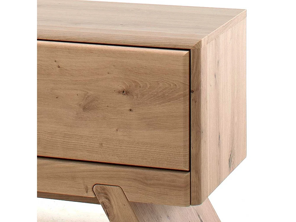 Garderobensitzbank in Eichefarben und Dunkelgrau Klappe