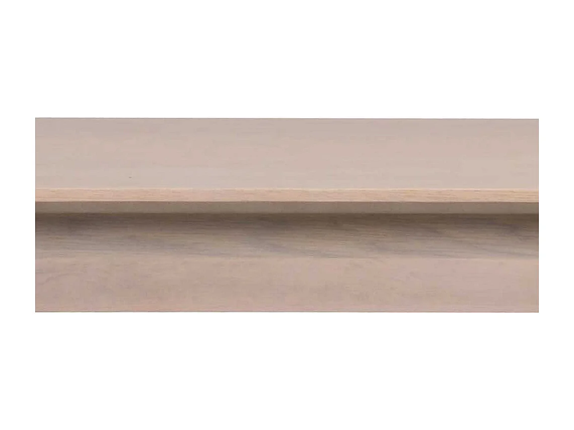 Sitzbank in Eiche White Wash lackiert 155 cm breit
