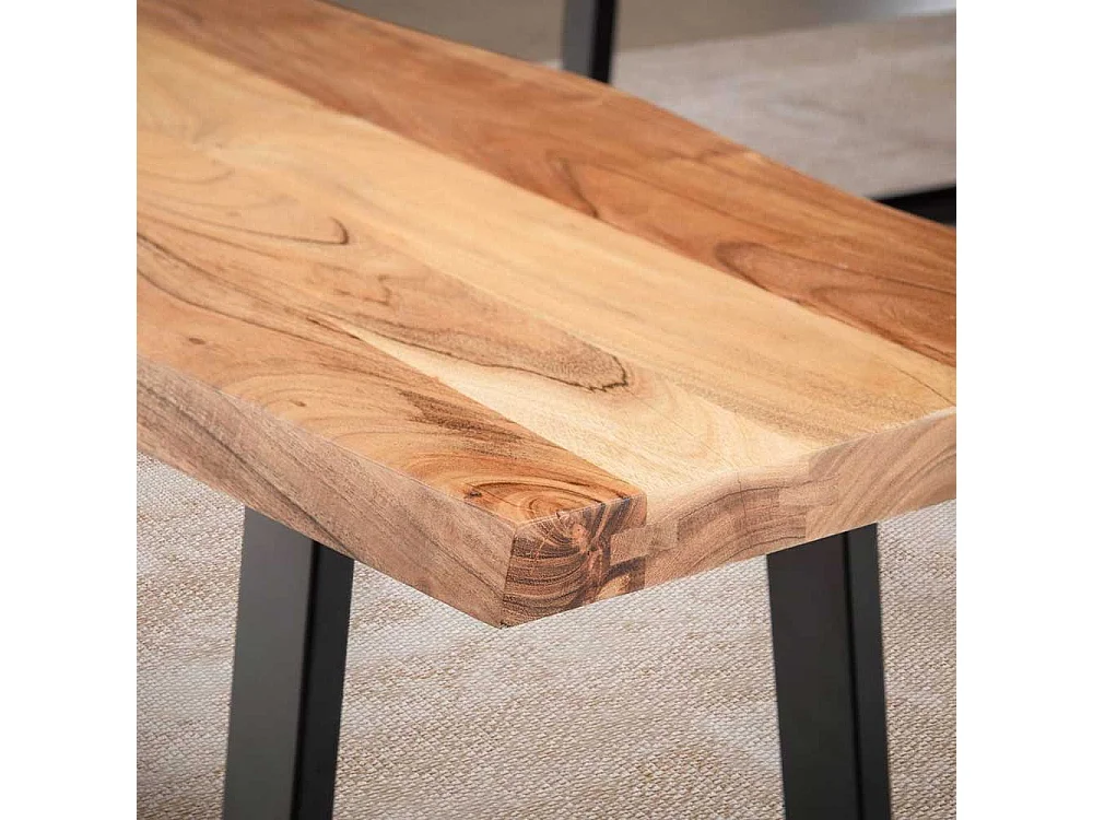 Esszimmerbank Küchenbank im Industry und Loft Stil 46 cm Sitzhöhe