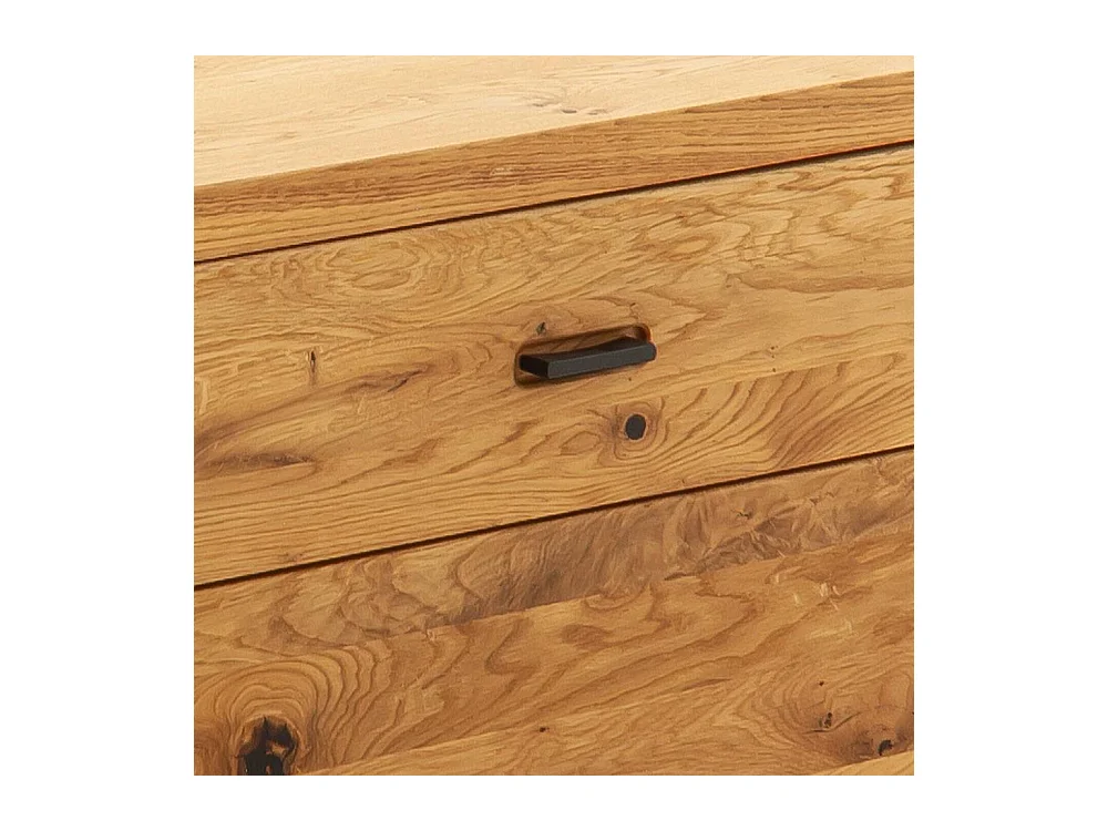 Sitzbank Dielenbank in Wildeichefarben echtholzfurniert