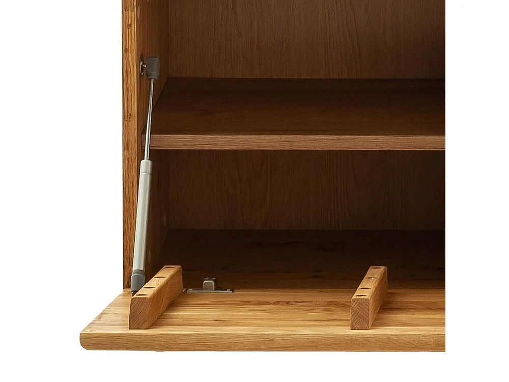 Sitzbank Dielenbank in Wildeichefarben echtholzfurniert