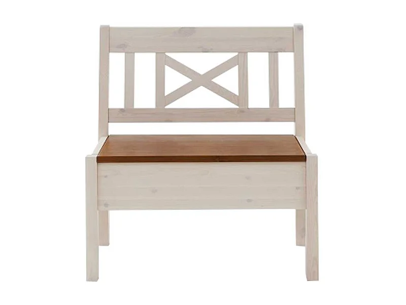 Kleine Sitzbank mit Stauraum Landhausstil