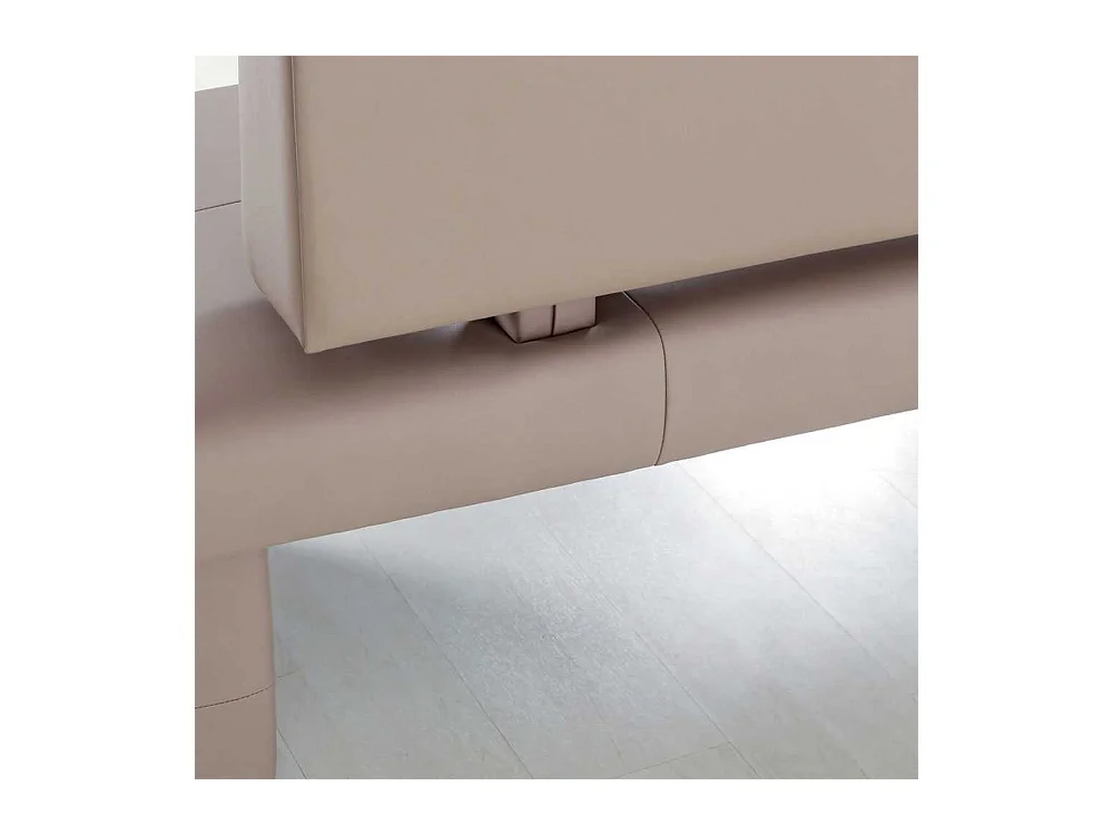 Sitzbank mit Rückenlehne Kunstleder