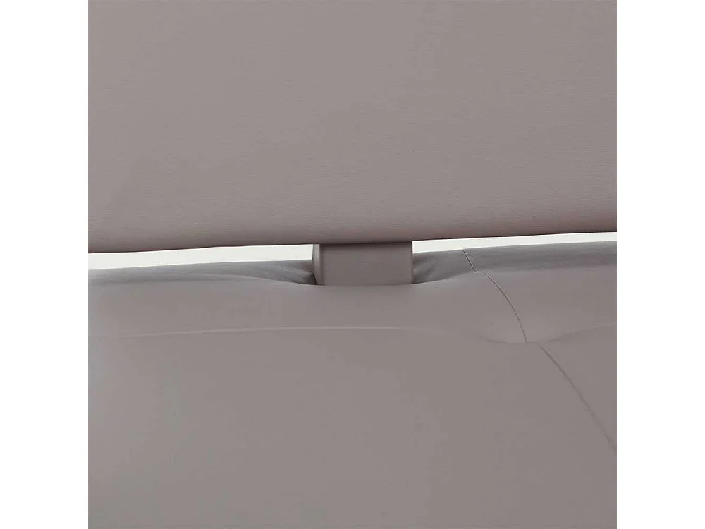 Sitzbank mit Rückenlehne Kunstleder